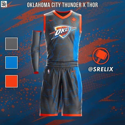 Oklahoma City Thunder = Thor