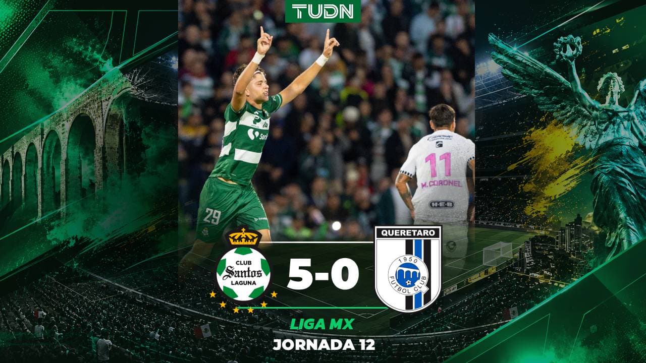 Santos vs. Querétaro: Goles, resultado y resumen del partido del Apertura 2026 de la Liga MX