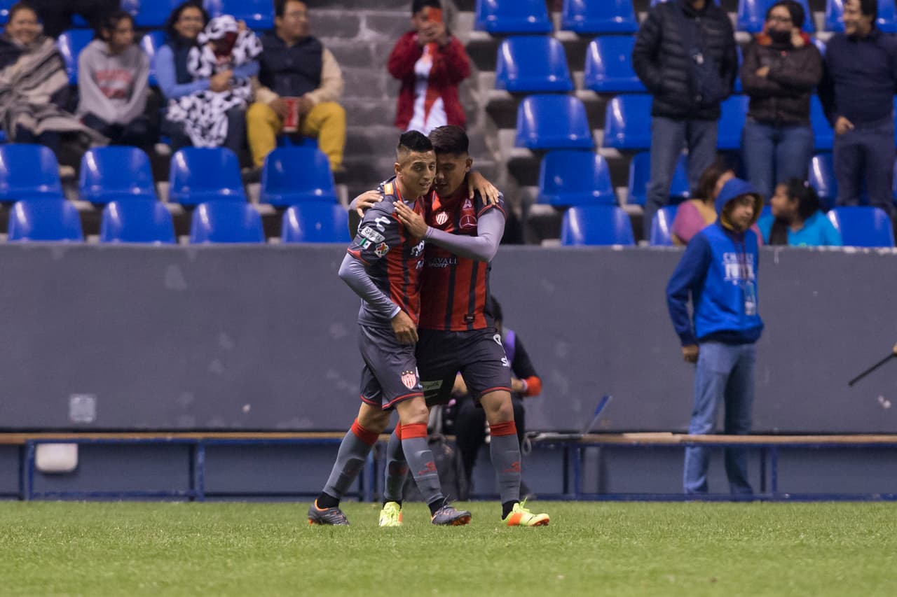 Martín Barragán sacó un tremendo disparo que se incrustó en el ángulo para que Necaxa sacara un punto de visitante.