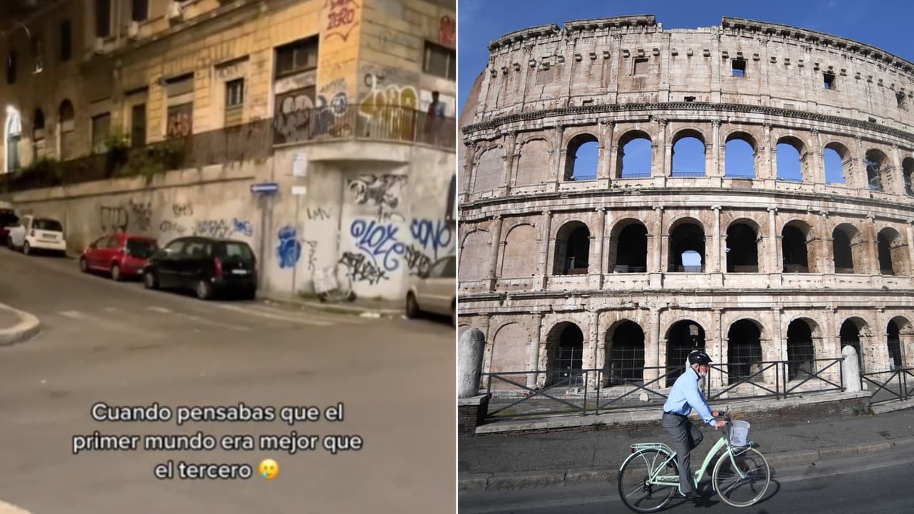 Comparó las calles de Roma con las del Estado de México y su opinión se volvió viral: video