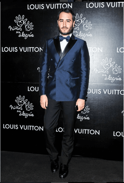 Aquí durante un desfile de la marca francesa Louis Vuitton, una de sus favoritas.