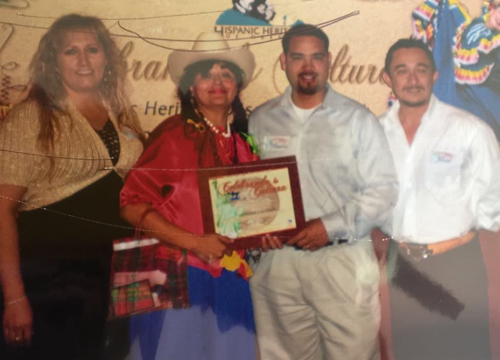 Melissa Sierra, “La Nacha”,
<a href="http://www.univision.com/temas/raul-molinar-el-pelon">Raúl 'El Pelón'</a> y Pepe Pistolas.