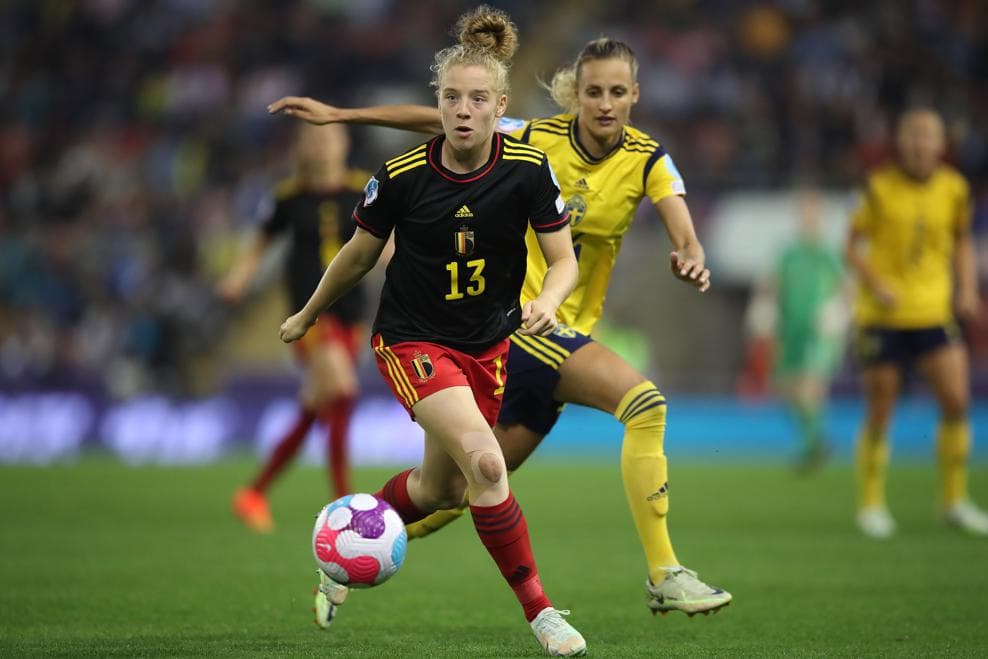 En la agonía del partido Suecia eliminó a Bélgica para llevarse el boleto a la Semifinal de la Eurocopa Femenina 2022.