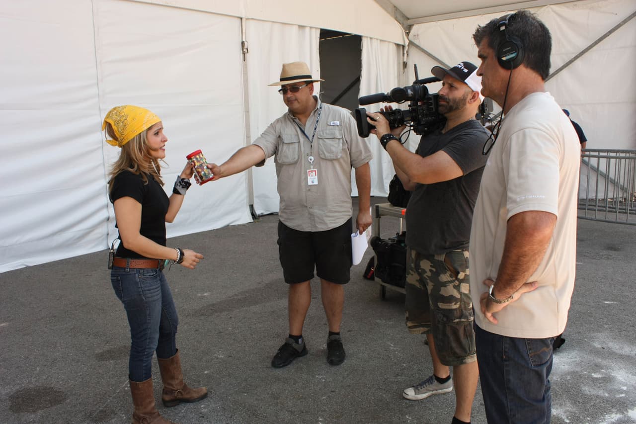 Pues ahora te mostramos cómo se grabaron los videos.