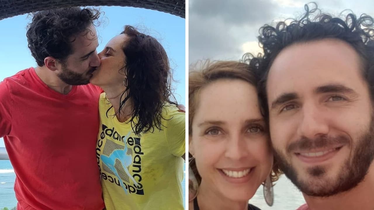 Irán Castillo y Pepe Ramos