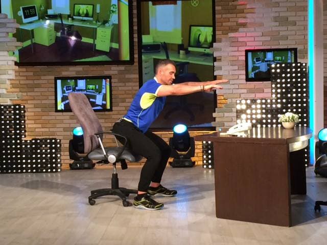 ¿No te da tiempo de hacer ejercicio por estar en la oficina? Diego Di Marco tiene la solución.