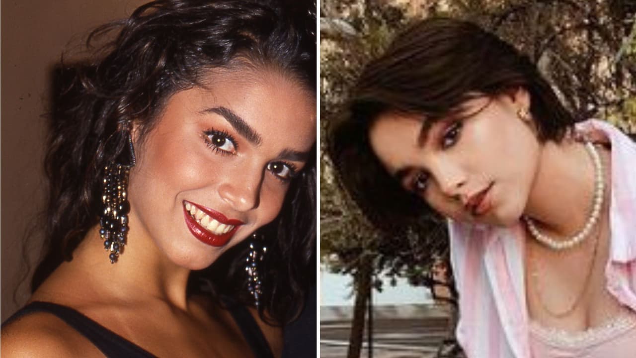 Biby Gaytán y su sobrina Karla Gaytán