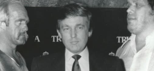 Donald Trump en sus primeros años como empresario. Tras graduarse de la Universidad de Pensilvania, se incorporó al negocio inmobiliario de su familia.
