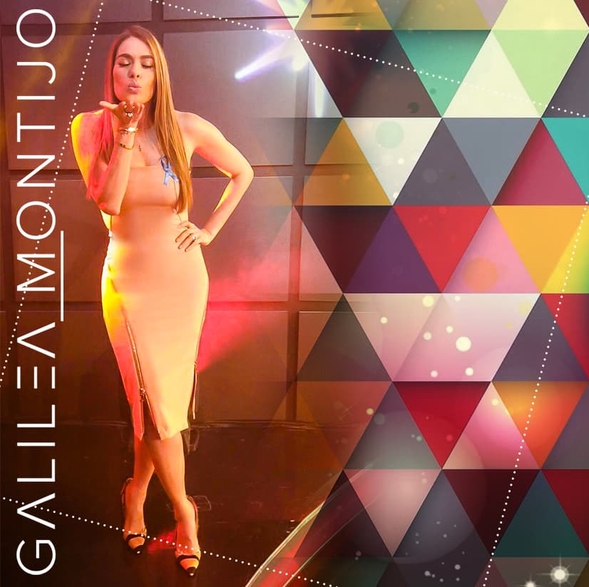 Galilea es dueña de una espectacular figura y nos lo demuestra con padrísimos vestidos entallados.