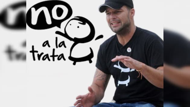 Ricky Martin agradece emocionado por la aprobación de la ley de trata humana