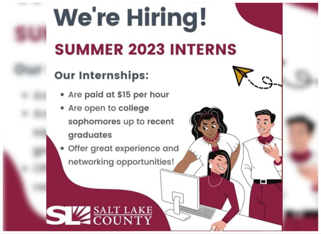 Solicitan pasantes en el condado de Salt Lake