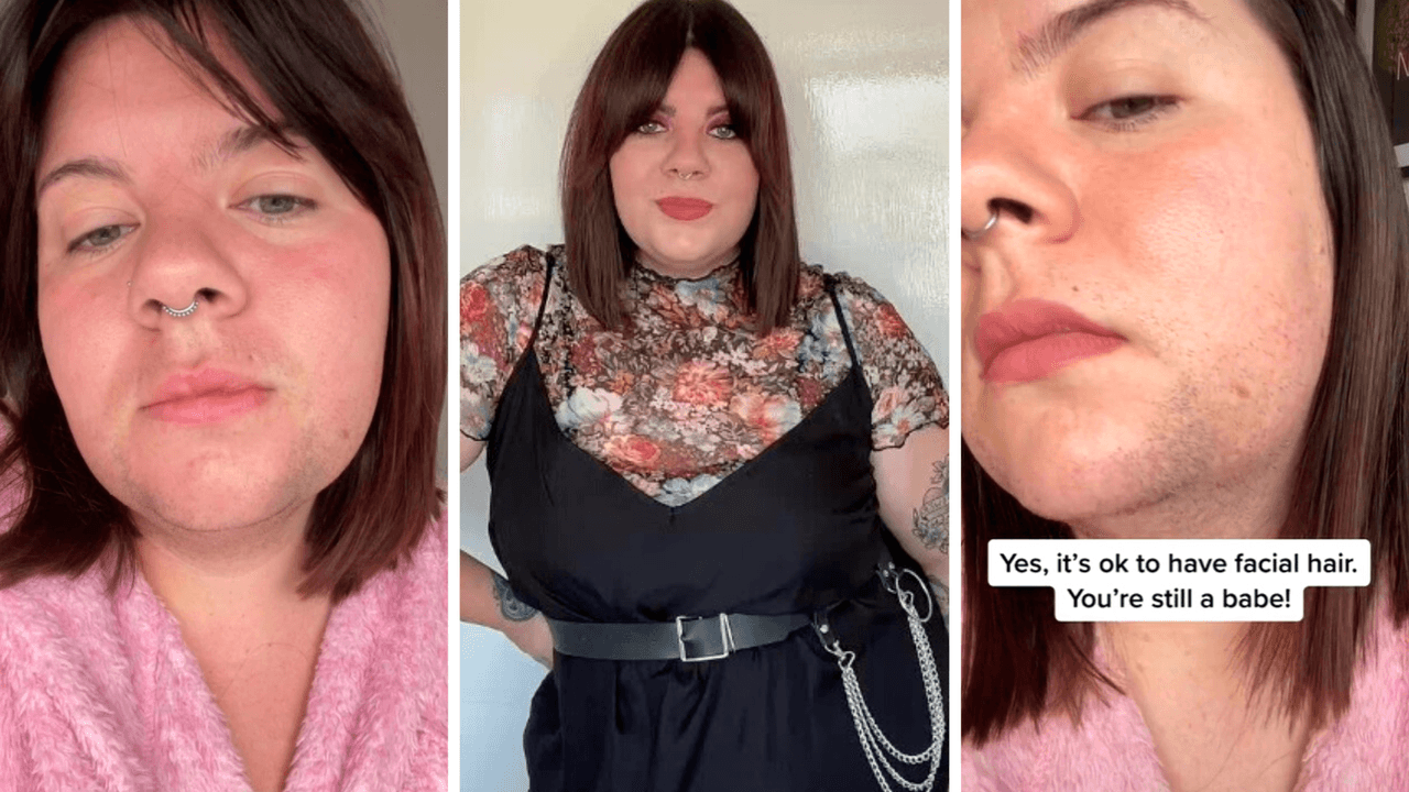 Sus mensajes para abrazar el vello facial fue lo que la hizo popular