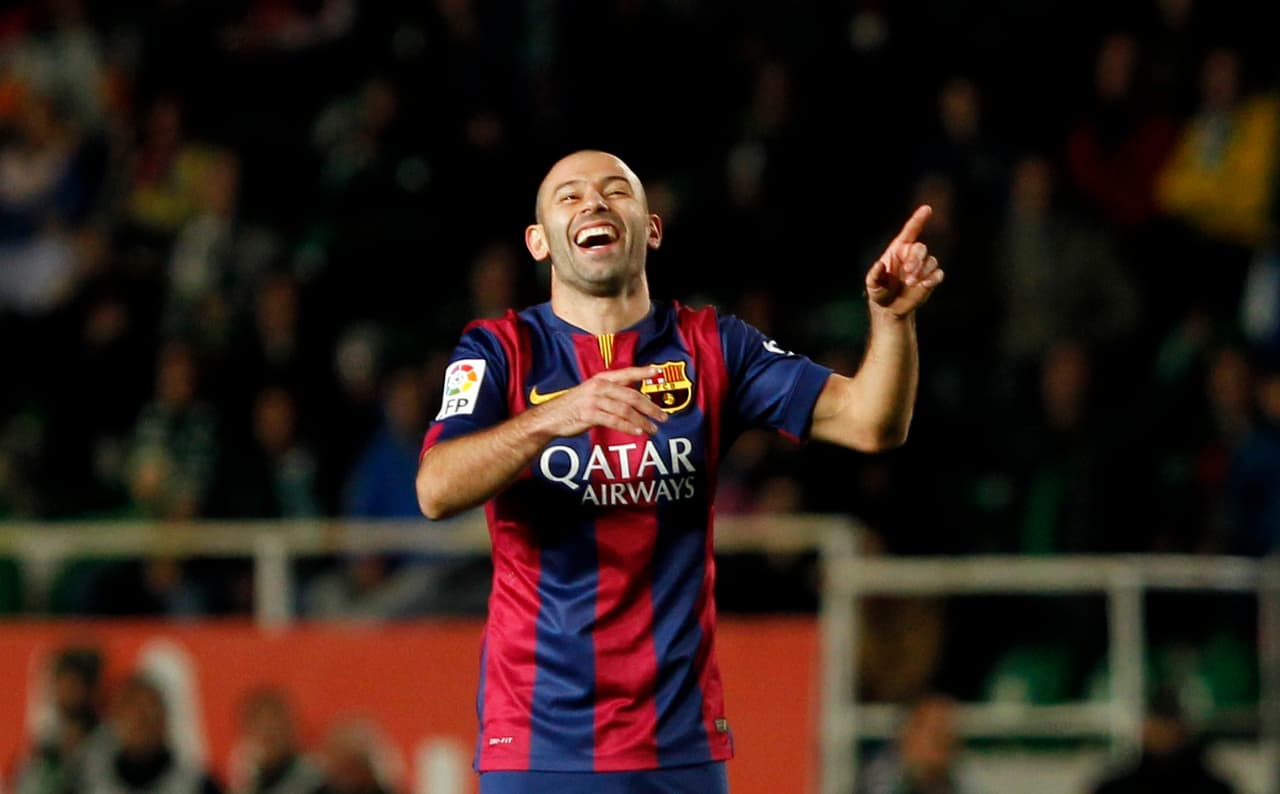 Mascherano ya como capitán logro conseguir la renovación de su contrato con el Barcelona hasta el año 2019.
<br>