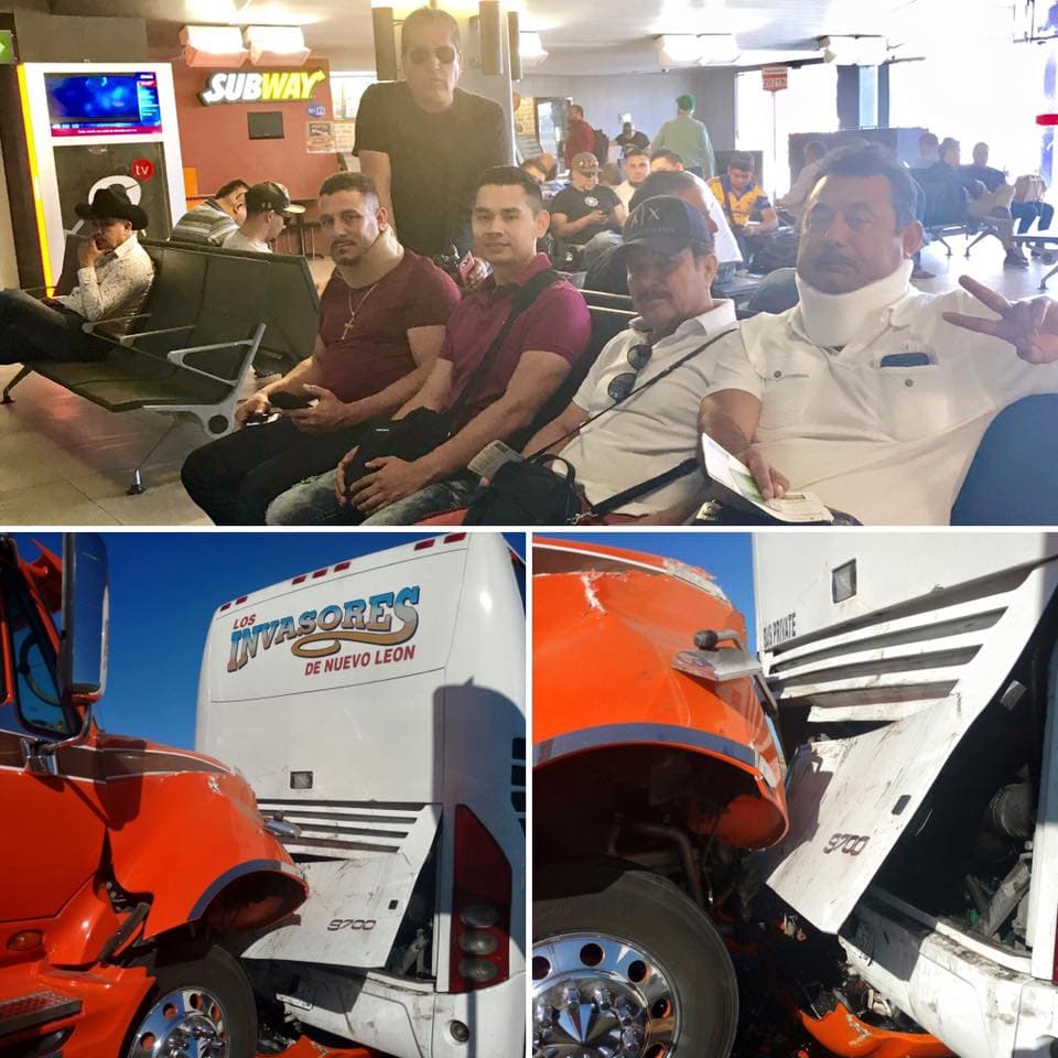 Los últimos reportes de la agrupación en redes sociales indican que dos de los integrantes permanecían en el hospital pero prometían que continuarían con la presentación que tenían pactada para esa noche en Hermosillo, Sonora; sin embargo, no se ha confirmado si Los Invasores pudieron cumplir con el compromiso previamente pactado.