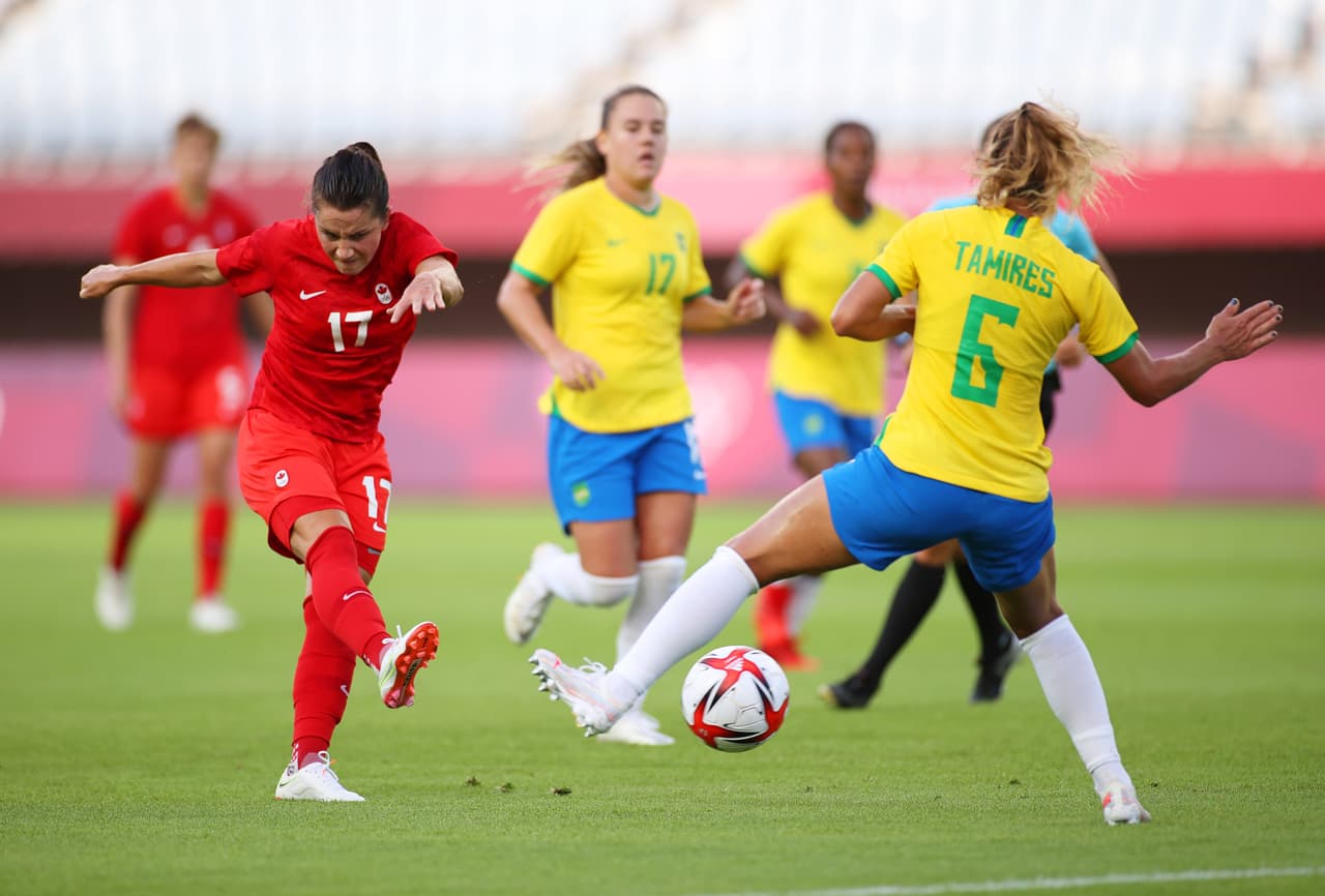 Canadá 0-0 (4-3 en penales) Brasil, Cuartos de Final Tokyo 2020.