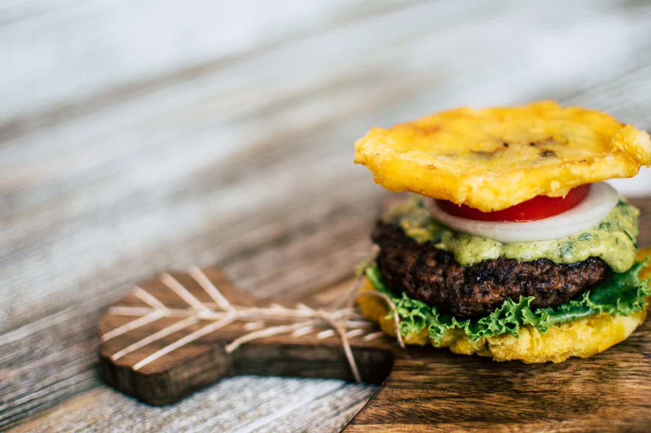 Hamburguesa de patacón