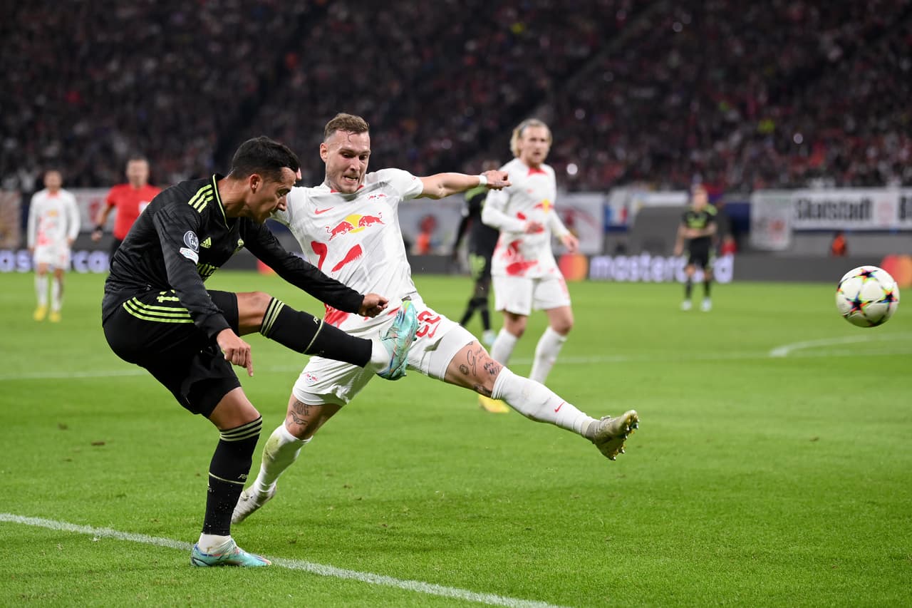 Real Madrid no logró imponer su jerarquía en casa del Leipzig en la UEFA Champions League.