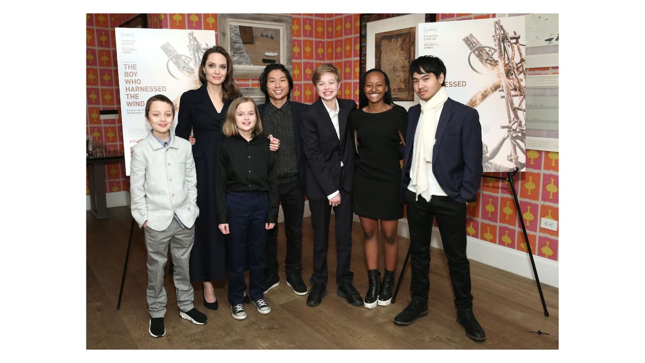Ellos son todos los hijos de Angelina Jolie y Brad Pitt.