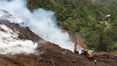 También informaron sobre la dificultad para que el agua llegue al lugar por la profundidad del sector.