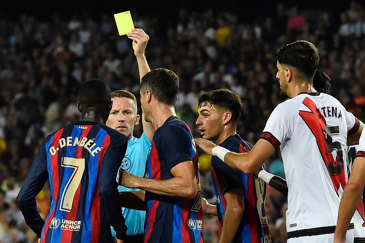 Barcelona y Rayo Vallecano empataron 0-0 en el Camp Nou en su debut en la temporada 2022-23 de LaLiga.