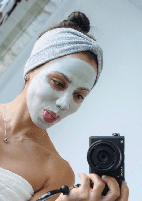 Fabiola Barinas se atrevió a subir la foto y es que no todo el mundo tiene la personalidad para dejarse ver con cara de 'Halloween'.