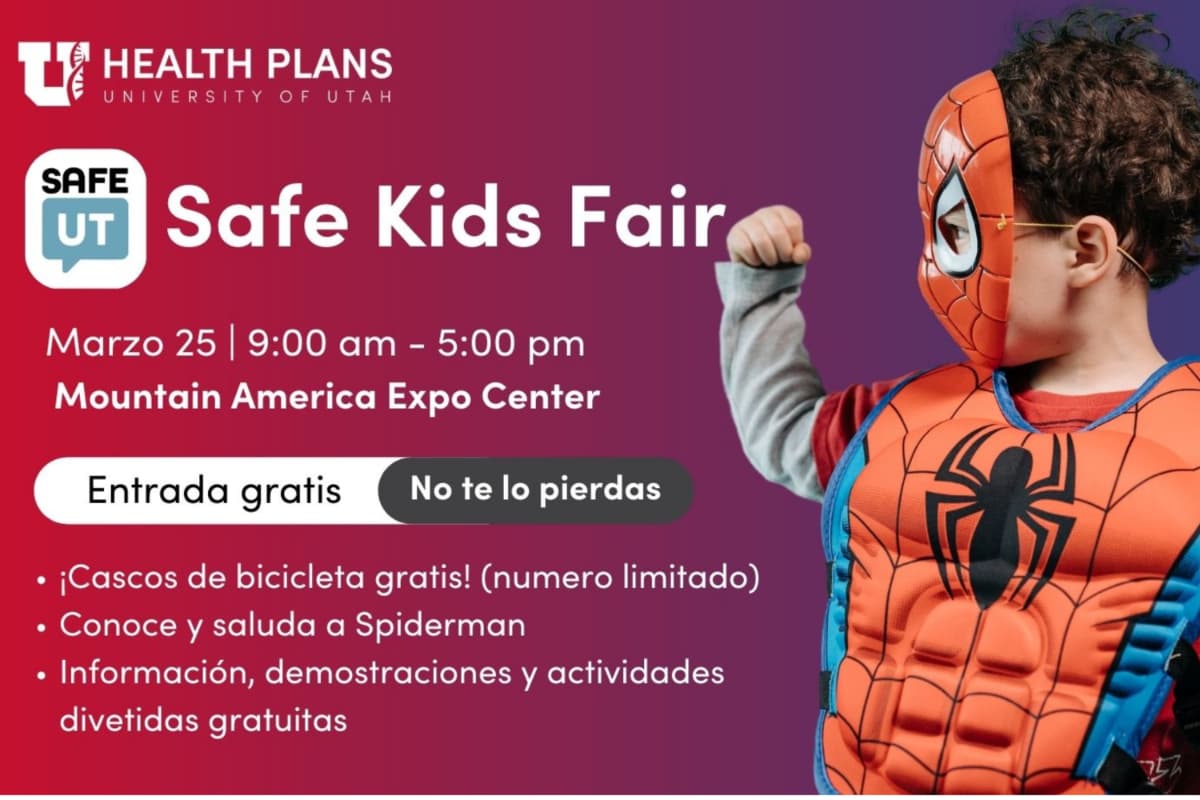 La feria SafeUT Safe Kids, un evento gratuito diseñado para educar a los niños y capacitar a las familias para que tomen las decisiones más seguras durante los años de infancia.
