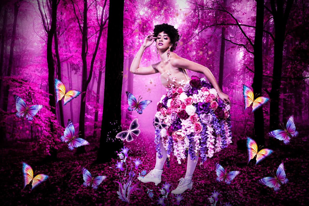 Desiré Ortíz - Reina de las flores