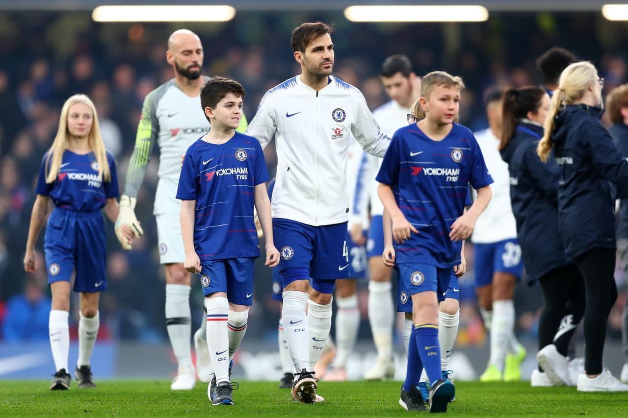 Fue una jornada especial para la afición del Chelsea y para Cesc Fabregas, que saltó al campo como titular sabiendo que sería su último juego con el equipo.