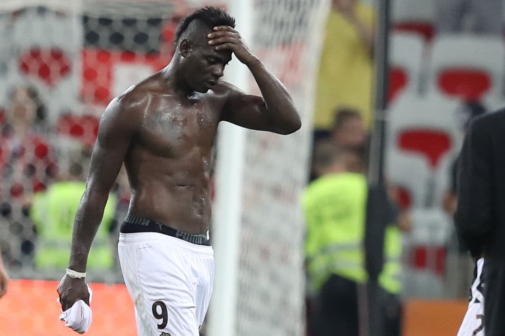 La imagen de Mario Balotelli dio la vuelta al mundo.