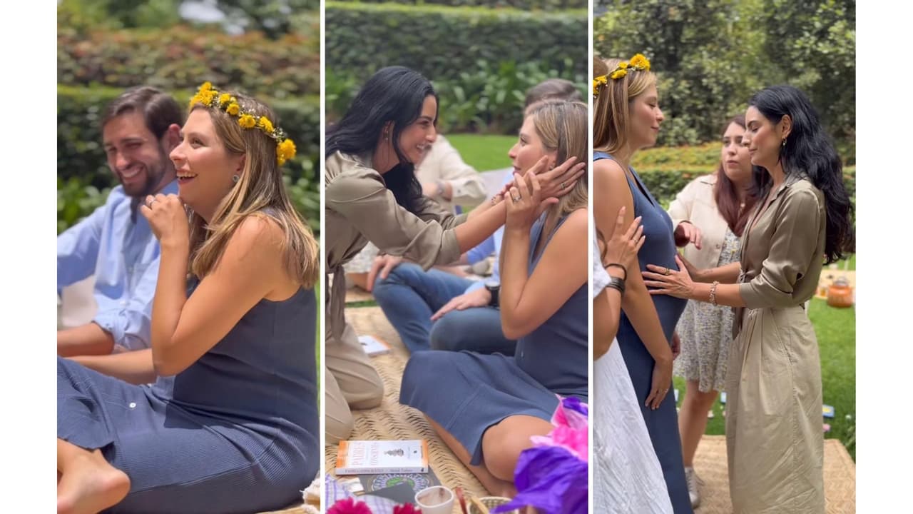 La actriz se convertirá en tía por segunda vez con la llegada de Thiago.