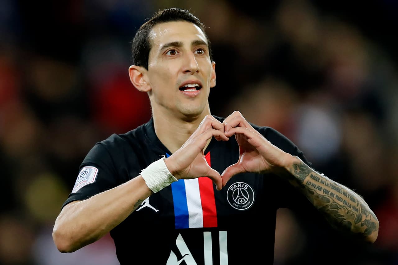 Angel Di María, centrocampo del PSG con 59 puntos.