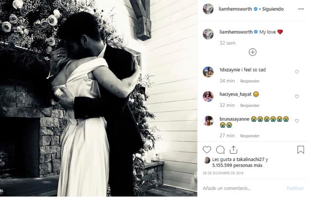 Finalmente, en 2018
<b><a href="https://www.univision.com/entretenimiento/las-fotos-que-confirman-que-miley-cyrus-y-liam-hemsworth-son-marido-y-mujer-fotos" target="_blank">contrajeron nupcias</a></b> de manera íntima en casa de la familia de Miley, en Franklin, Tennessee.
<br>