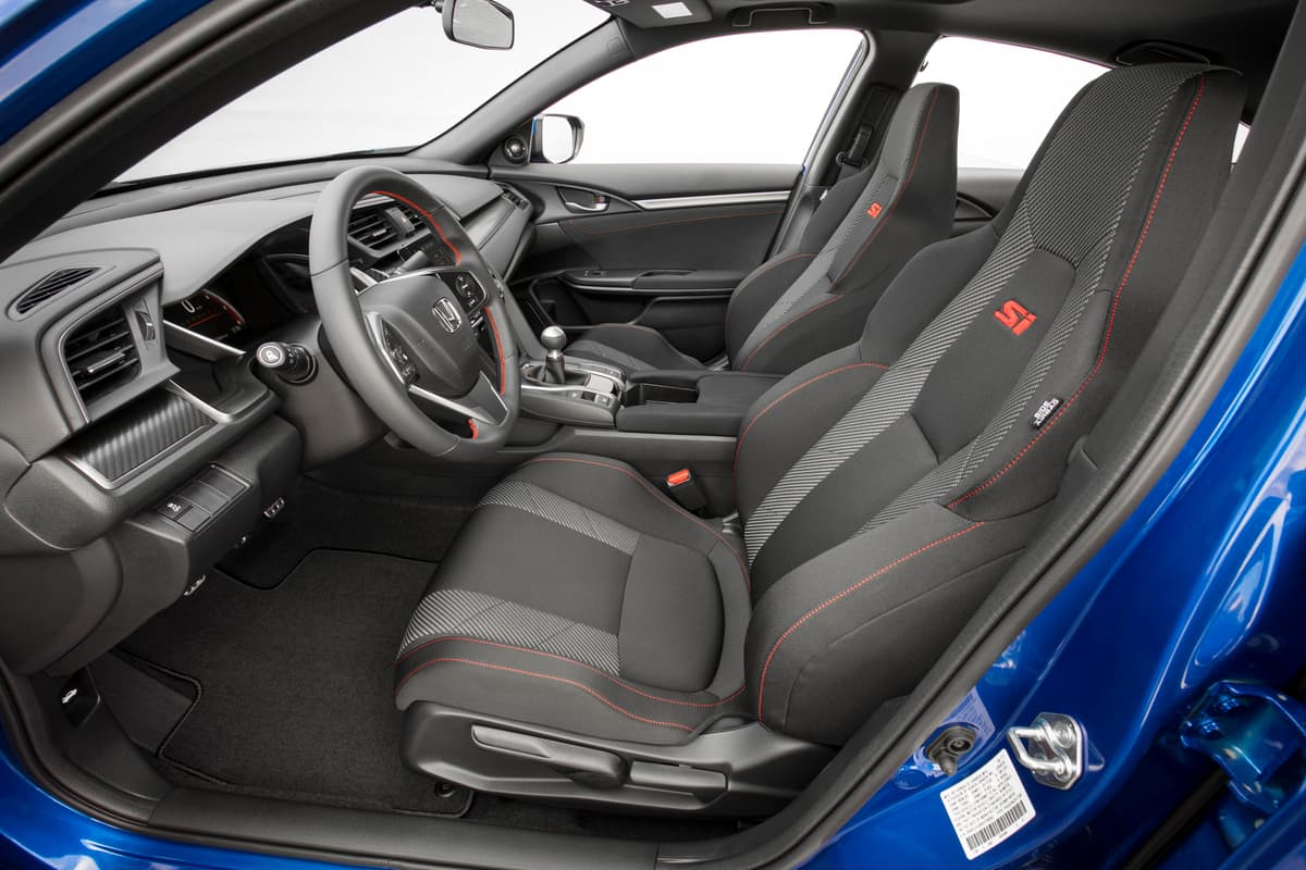 2017 Honda Civic Si Sedan Interior