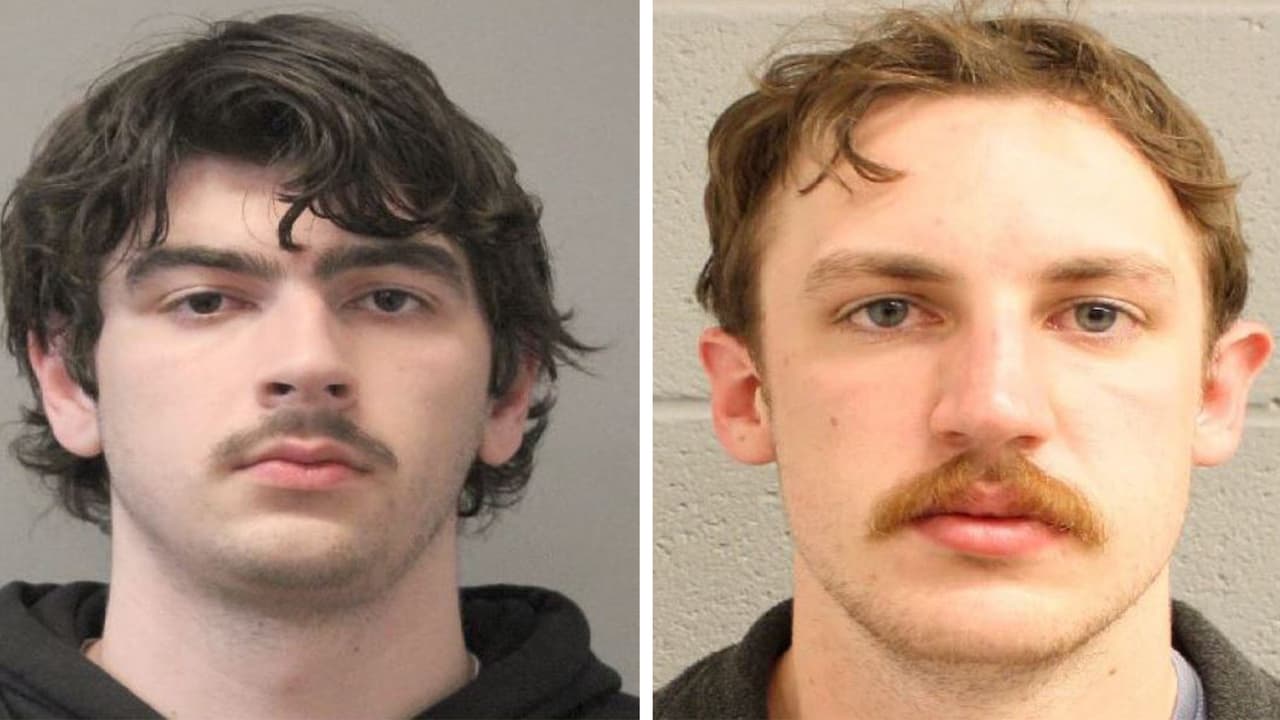 Arrestan a dos sospechosos de irrumpir en un parque acuático para patinar en los toboganes