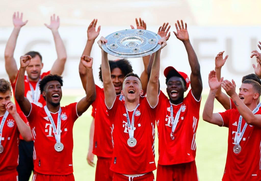 Ivan Perisic jugó su primera temporada con Bayern. Tuvo 1202 minutos de actividad en la cancha y anotó cuatro tantos en el torneo.