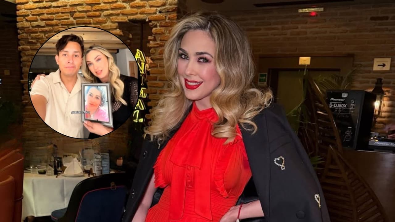Aracely Arámbula cumple una promesa que le hizo un fan a su mamá y se hace viral: “Hasta el cielo”