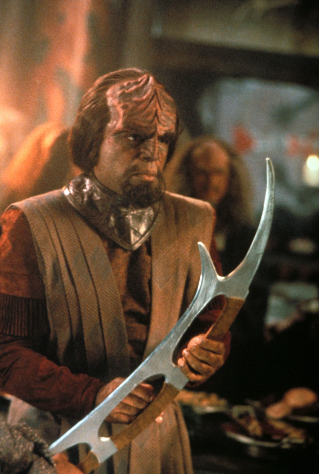 <b>Worf</b>
<br>El personaje de ‘Star Trek: The Next Generation’ es un Klingon que parece ser un miembro experimentado de la Flota Estelar; sin embargo, tiene 24 años al inicio de la serie.