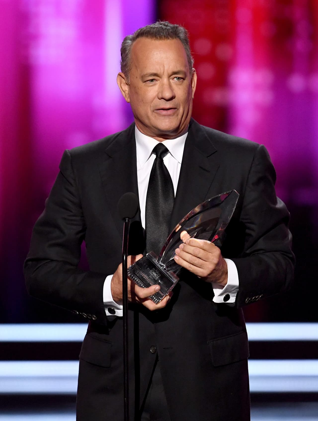 Hanks agradeció el apoyo que siempre le ha otorgado el público a lo largo de su carrera.