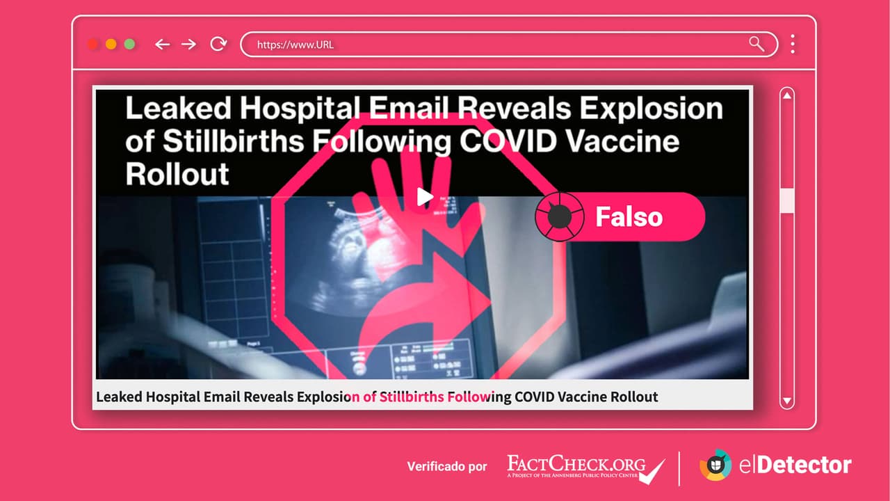 Las vacunas contra el covid-19 NO aumentan el riesgo de muerte fetal