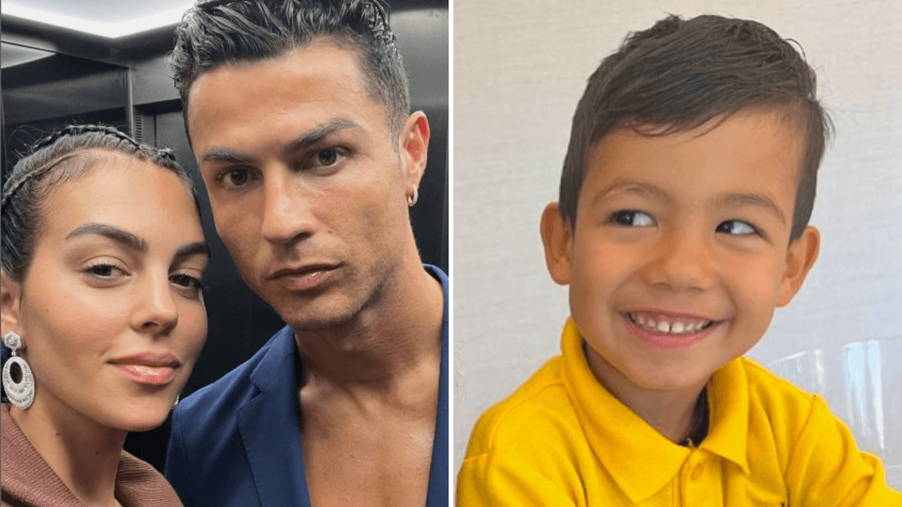 El hijo de Cristiano Ronaldo ya usa un arete de diamantes y apenas tiene 5 años: fotos