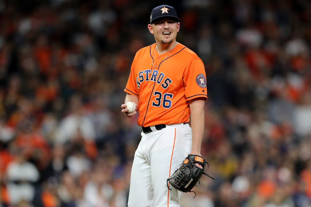 El exrelevista de los Astros fue contratado por los Washington Nationals.