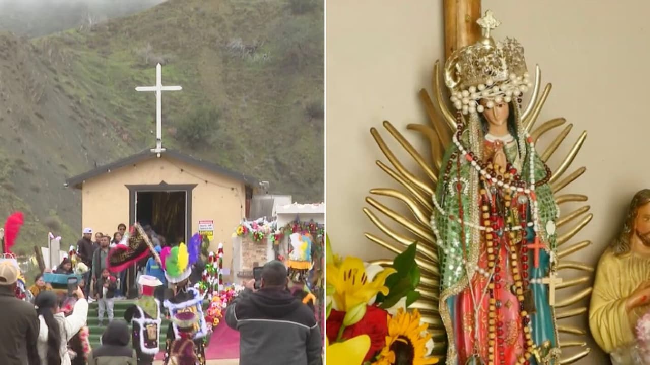 La Virgen de Guadalupe que se apareció tras un accidente en las montañas del Valle Central de California