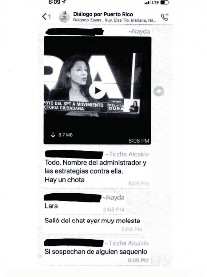 La candidata a la gobernación hizo las primeras declaraciones en el programa Jugando Pelota Dura, que transmite Univision Puerto Rico.