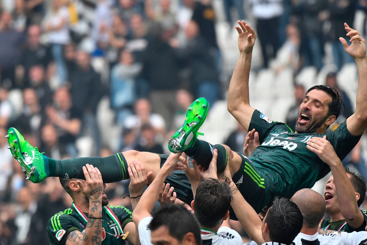 Así fue la despedida de Gianluigi Buffon en Juventus, como siempre en su carrera, desde lo más alto.