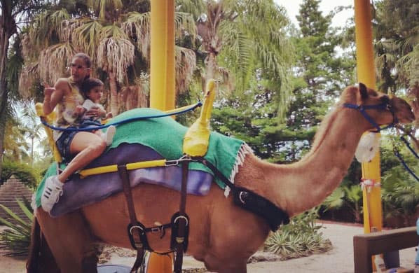 Hace poco se fueron de vacaciones a Nueva York, el 'Bombón asesino' aprovechó para llevar a su retoño al zoológico y mostrarle la belleza de la naturaleza y los animales.