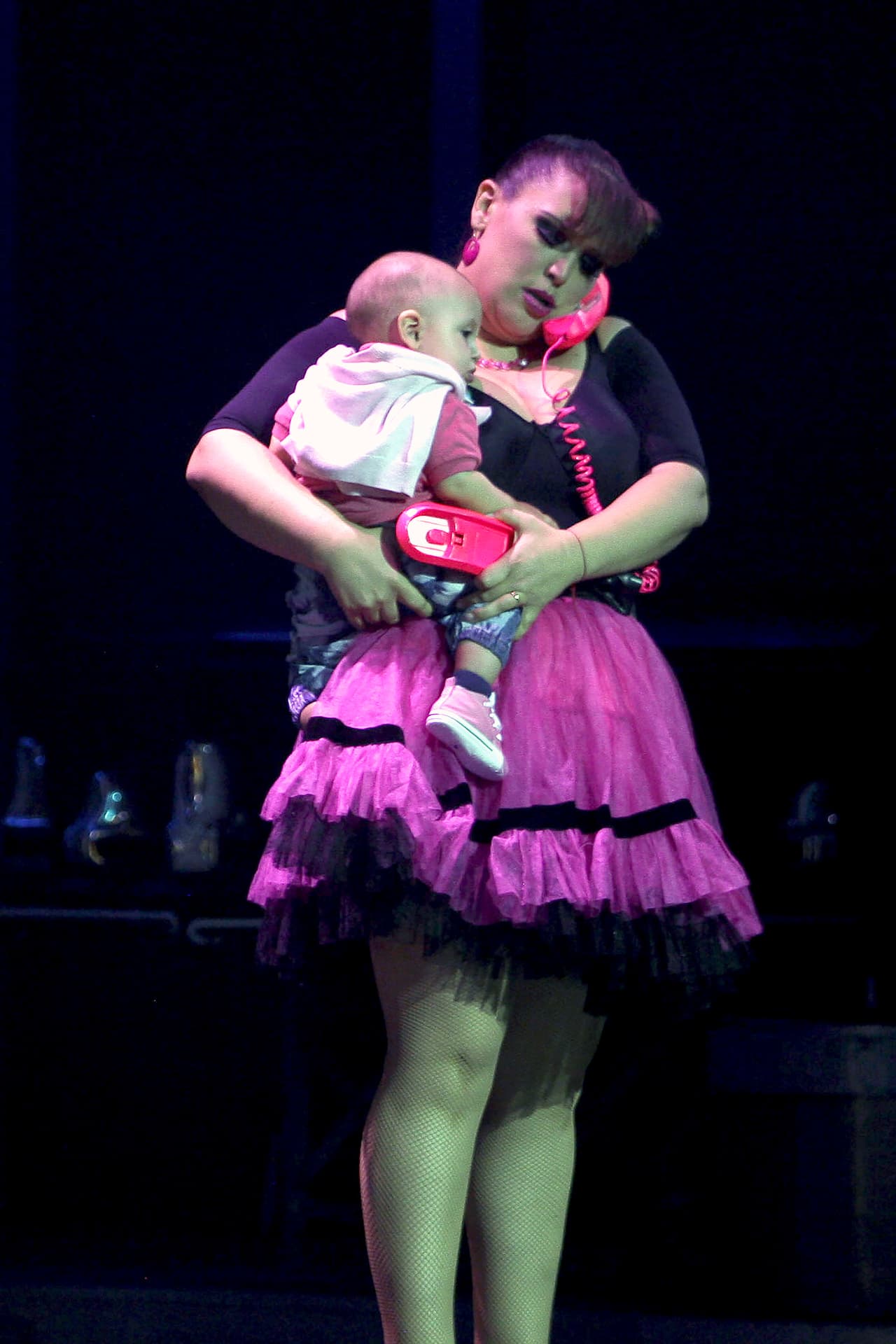 Igual que su hermana, 'Danico' hizo su primera actuación en teatro cuando era un bebé de 9 meses. Aunque su mamá estaba nerviosa porque temía que se pusiera a llorar en plena escena, todo salió a la perfección.