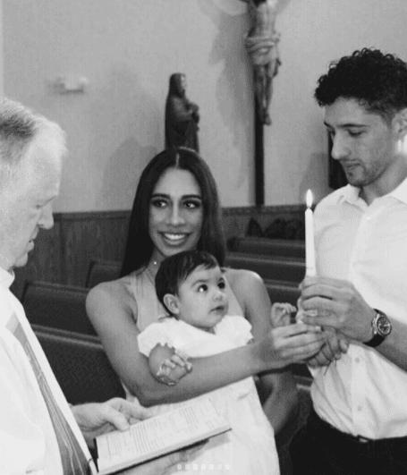 En sus redes sociales compartió también algunas imágenes de este momento tan especial.