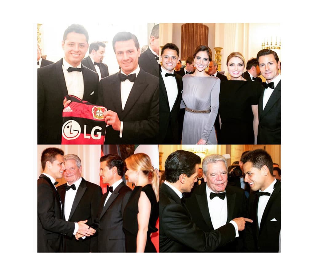 Enrique Peña Nieto felicitó al jugador por su "pasión y perseverancia".