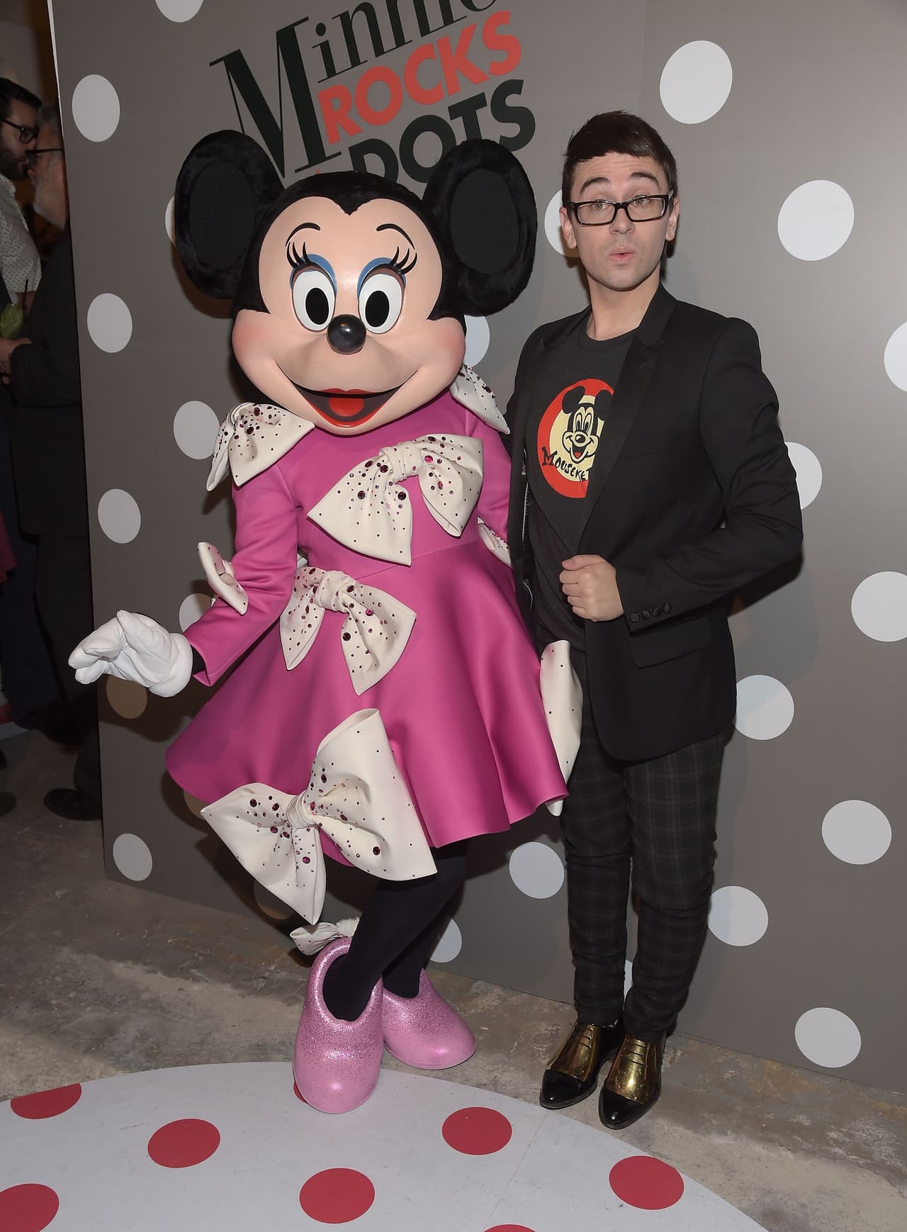 Christian Siriano también diseñó un nuevo vestido para Minnie Mouse.
