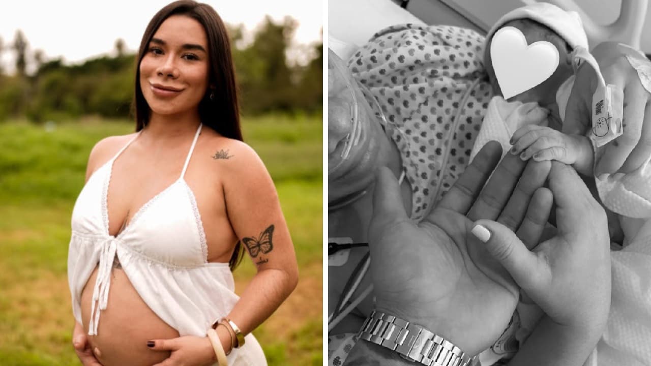 Muere bebé recién nacida de Melissa Gutiérrez: la 'influencer' estuvo días en terapia intensiva